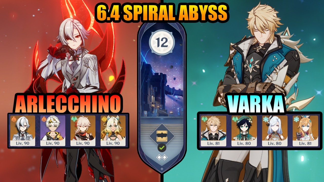 C0 ARLECCHINO & C0 VARKA CRYO | NEW SPIRAL ABYSS 6.4 | Genshin Impact