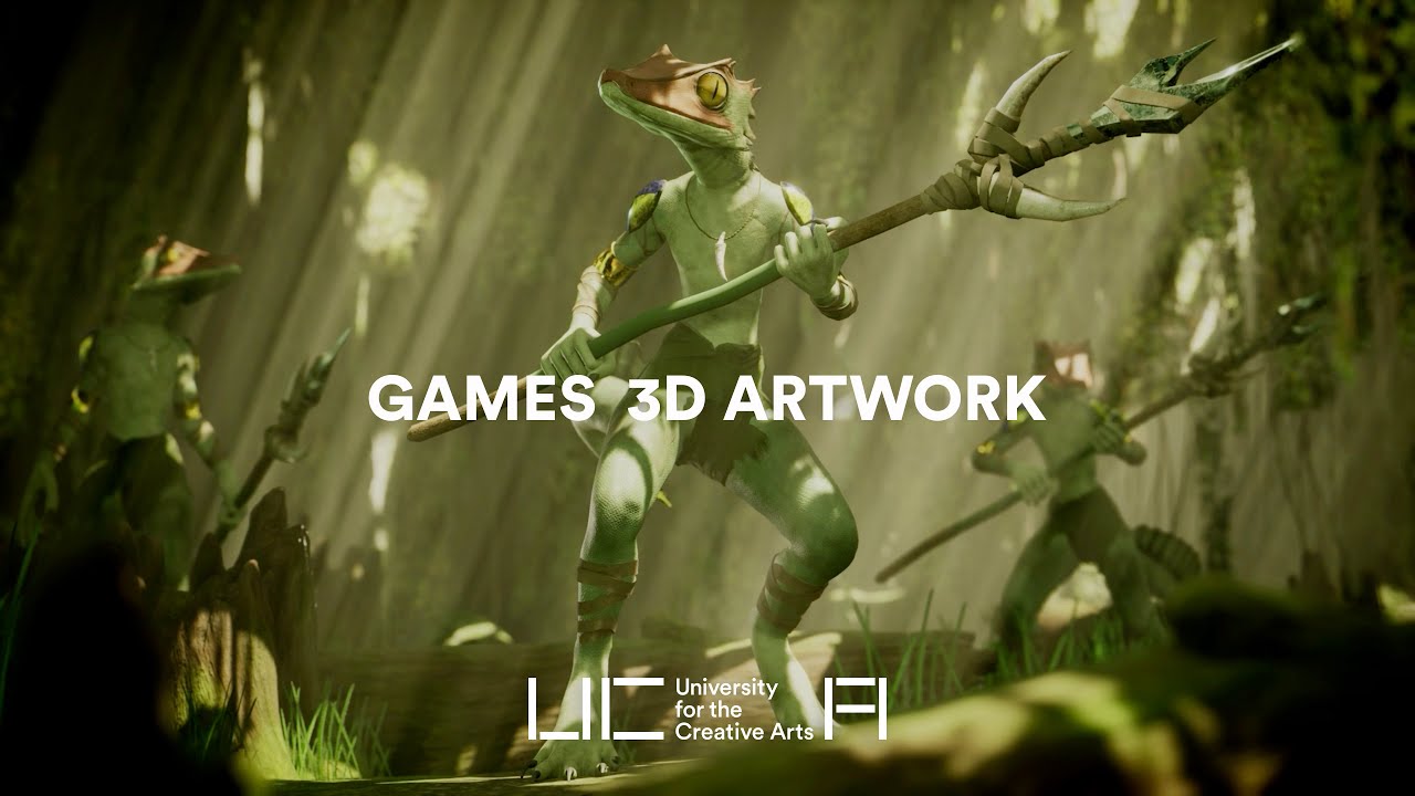 3D Artwork - Games Courses at UCA