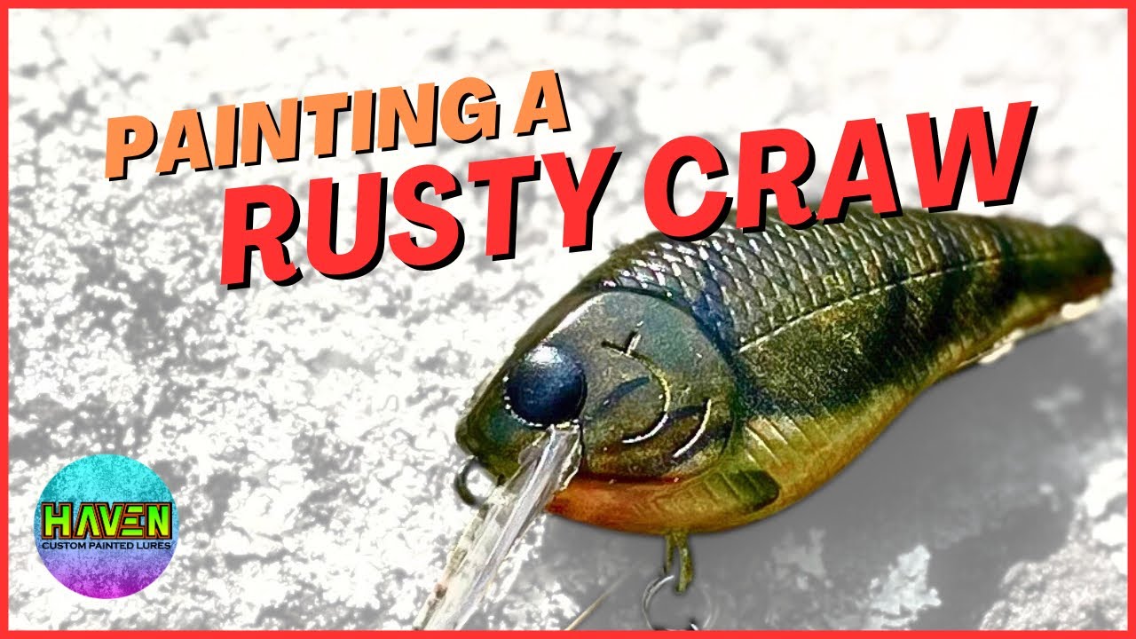 How to Paint a Rusty Craw Lure! || VIEWER REQUEST