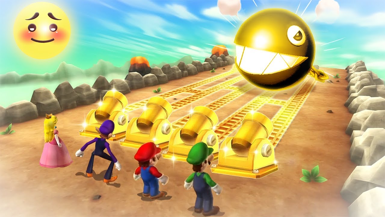 Mario Party 9 Boss Rush - Mario Vs Peach Vs Luigi Vs Waluigi (Master Difficulty)