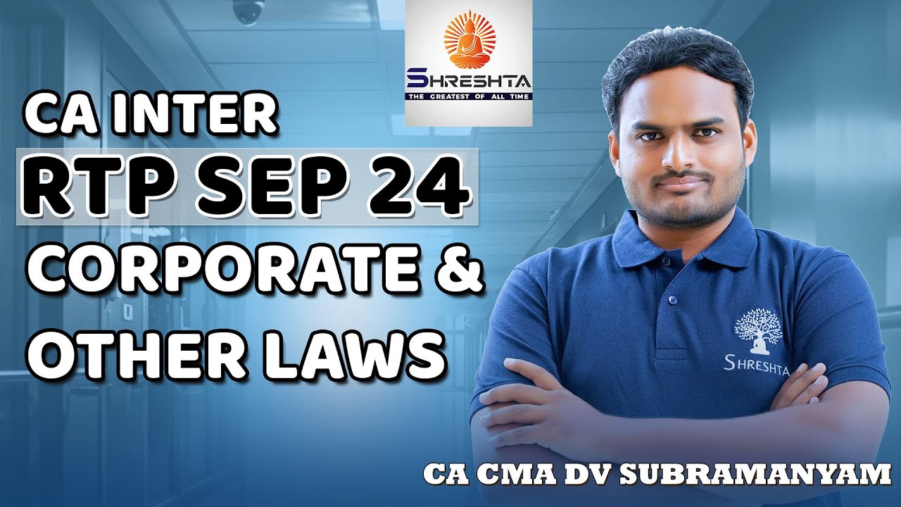 LAW RTP | SEPT 2024 | CA INTER