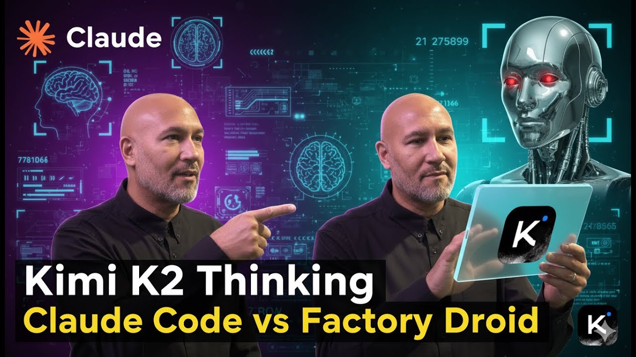 Claude Code и Factory AI Droid: Тестирование мышления Kimi K2 #claudecode #FactoryAIDroid #KimiK2
