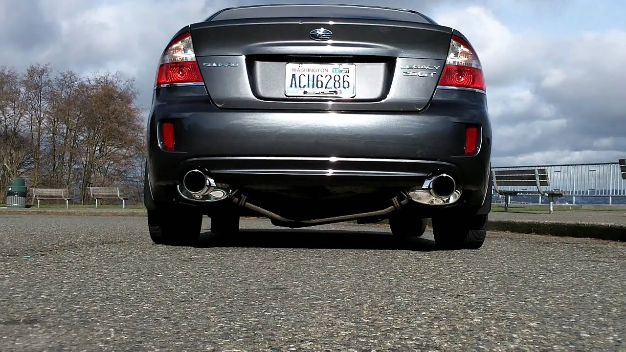 2008 Legacy GT with SPT Exhaust :)