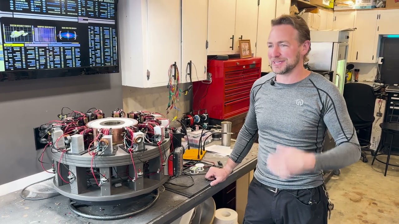 Searl Effect Generator Live Demo | Isaiah Ritchey | Portland 2024