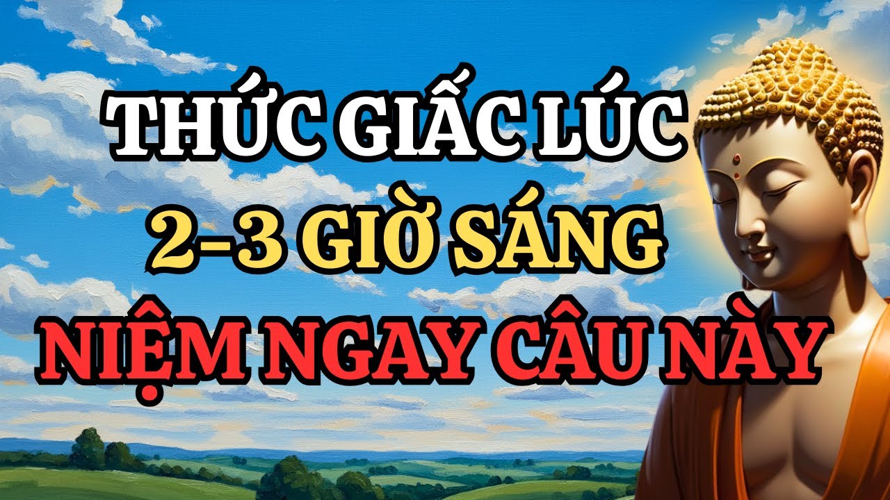 Khi Thức Giấc Lúc 2–3 Giờ Sáng, Hãy Niệm Ngay Câu Này – Nghe Xong Sẽ Hiểu Ra Rất Nhiều Điều