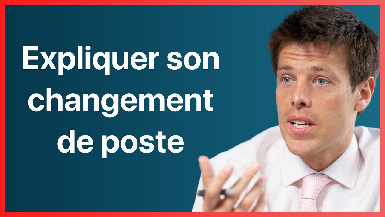 Pourquoi voulez-vous quitter votre poste actuel ? - Réponse entretien d'embauche
