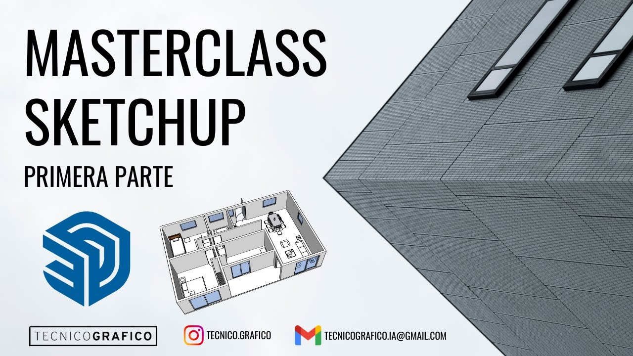 ¿Cómo modelar una casa en Sketchup GRATIS?  [Masterclass I parte]