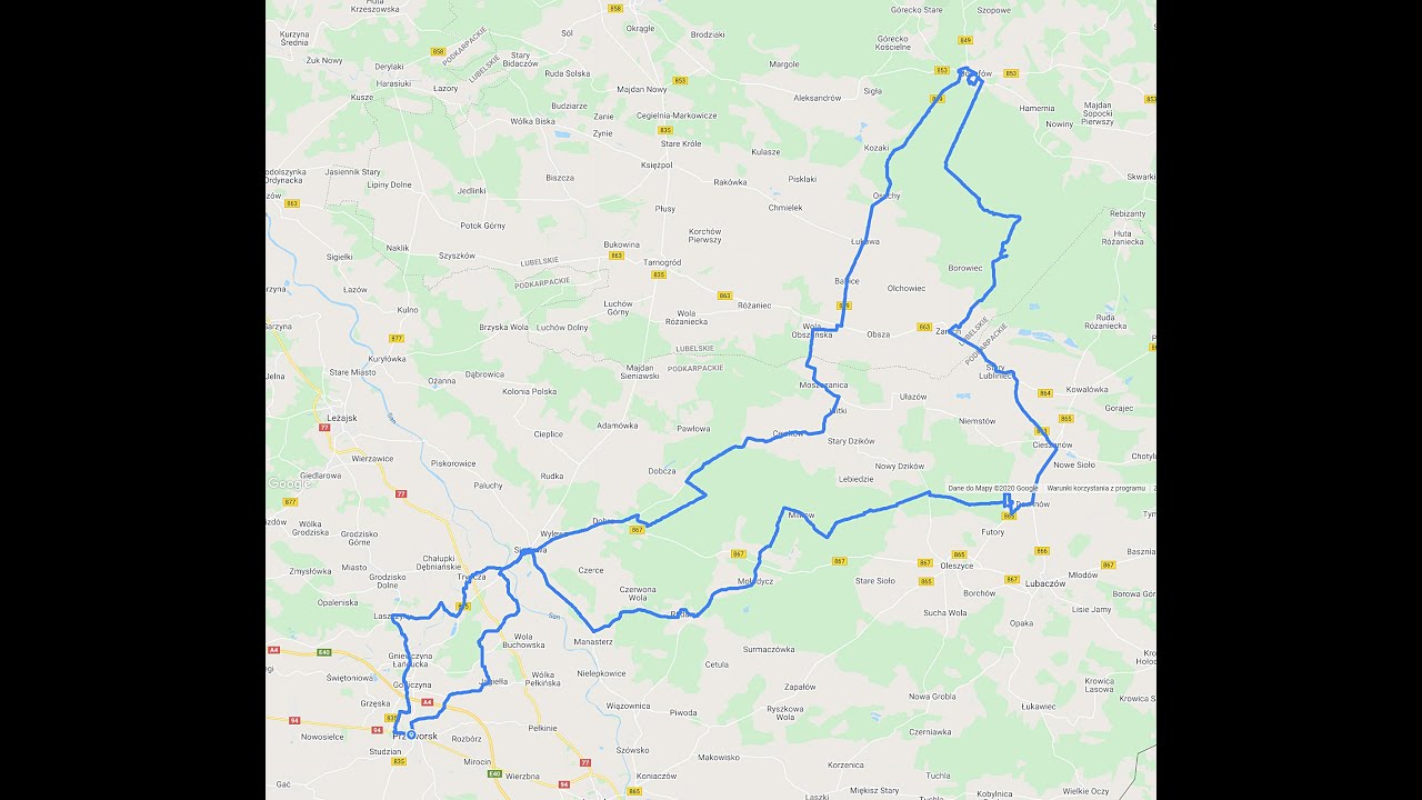 Rowerem-Przeworsk-Sieniawa-Cewków-Babice-Józefów-Cieszanów-Radawa-Tryńcza-Laszczyny-SonyAS200