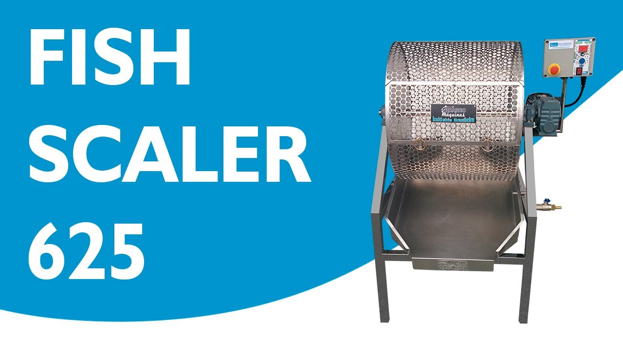 Descamadeira de pescados • Fish Scaler 625