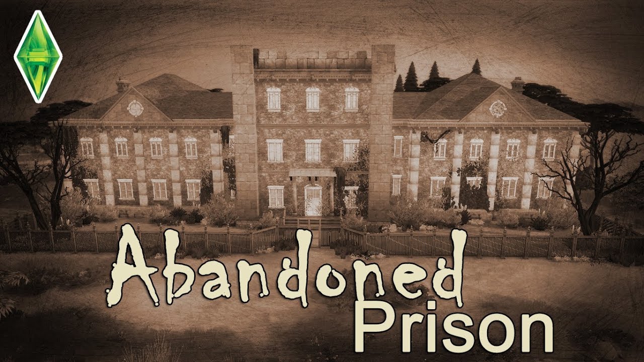 Sims 4 - Abandoned Prison - Speed Build