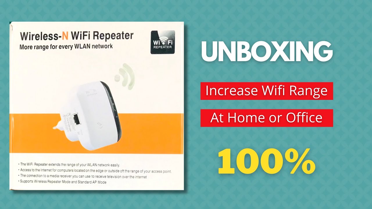 Unboxing WiFi Repeater | Increase WiFi Range and Speed | 100% Guaranteed | Buy in India and Nepal