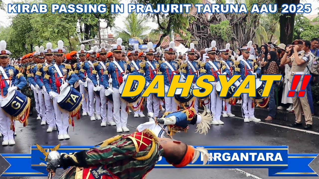 DRUMBAND GITA DIRGANTARA AAU - KIRAB PASSING IN PRATAR AAU 2025