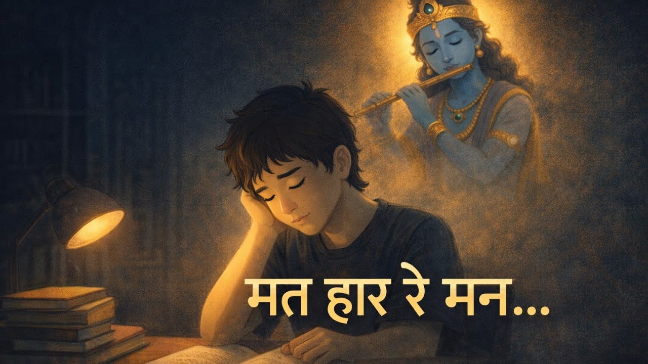 मत हार रे मन | हारा हुआ इंसान और राम #bjajan #krishna