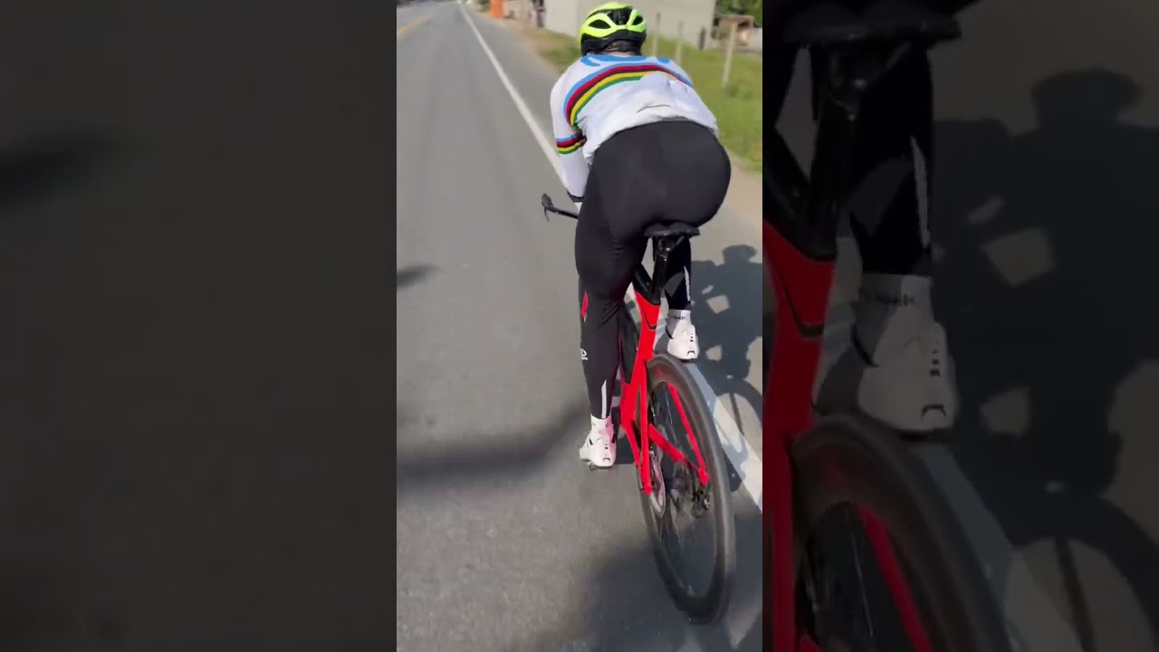 Treino de velocidade contra rel&oacute;gio! Amanh&atilde; inicia campeonato catarinense de ciclismo #ciclismo