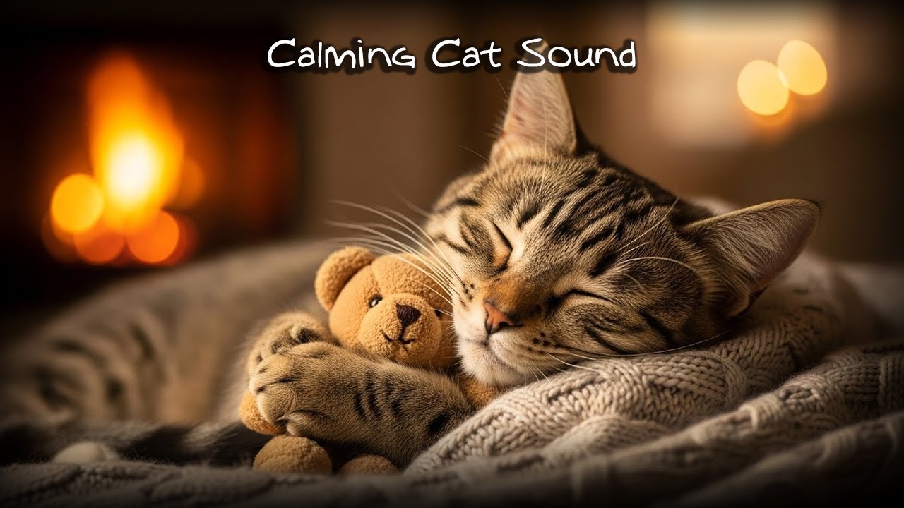 Unconditional Love: Soft Piano & Purring to Comfort Anxious Cats on Cold Days ❄️