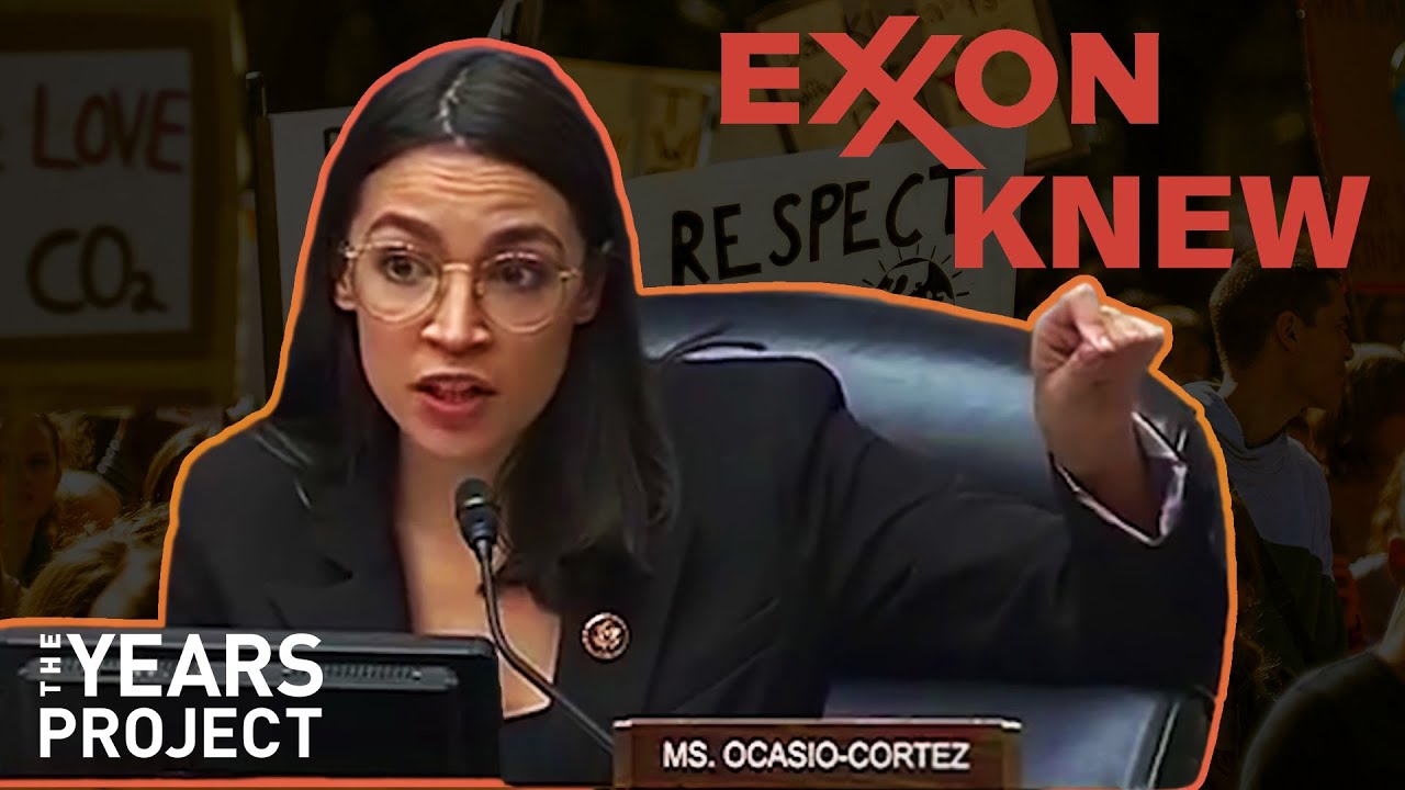 Alexandria Ocasio-Cortez Reveals Exxon Knew at House Hearing