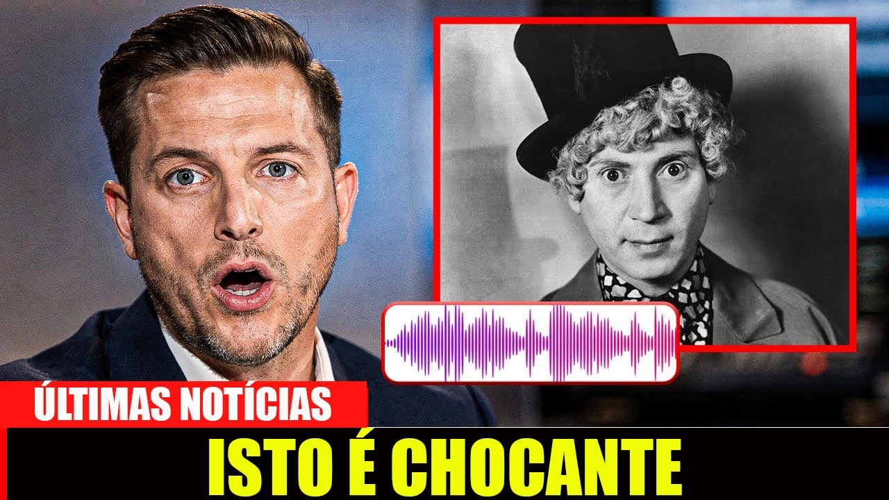 Encontraram áudios inéditos de Harpo Marx… Ouvir a voz dele de verdade é surreal.