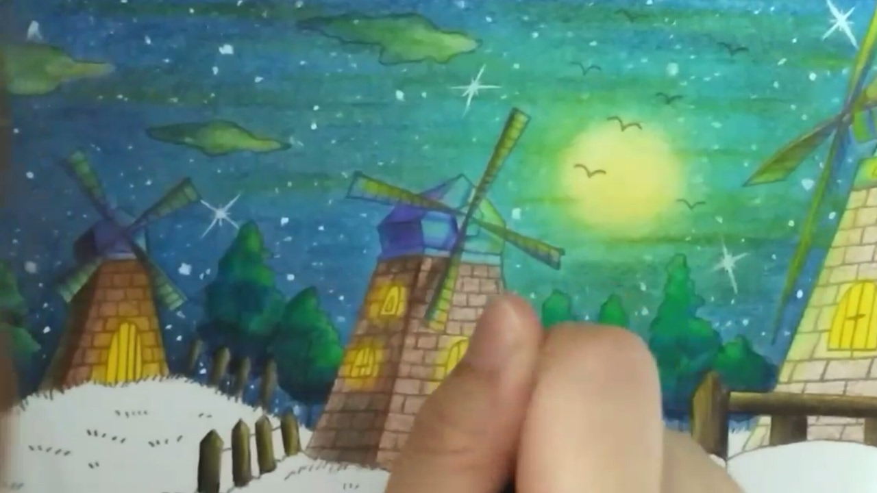 Romantic Country | colouring process | part 1