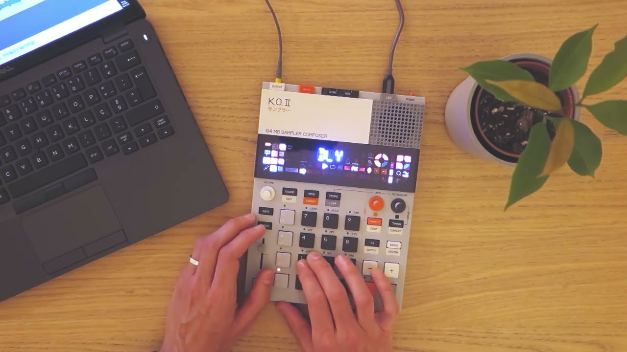 Monday evening lo-fi jamming | Teenage Engineering K.O. II EP-133
