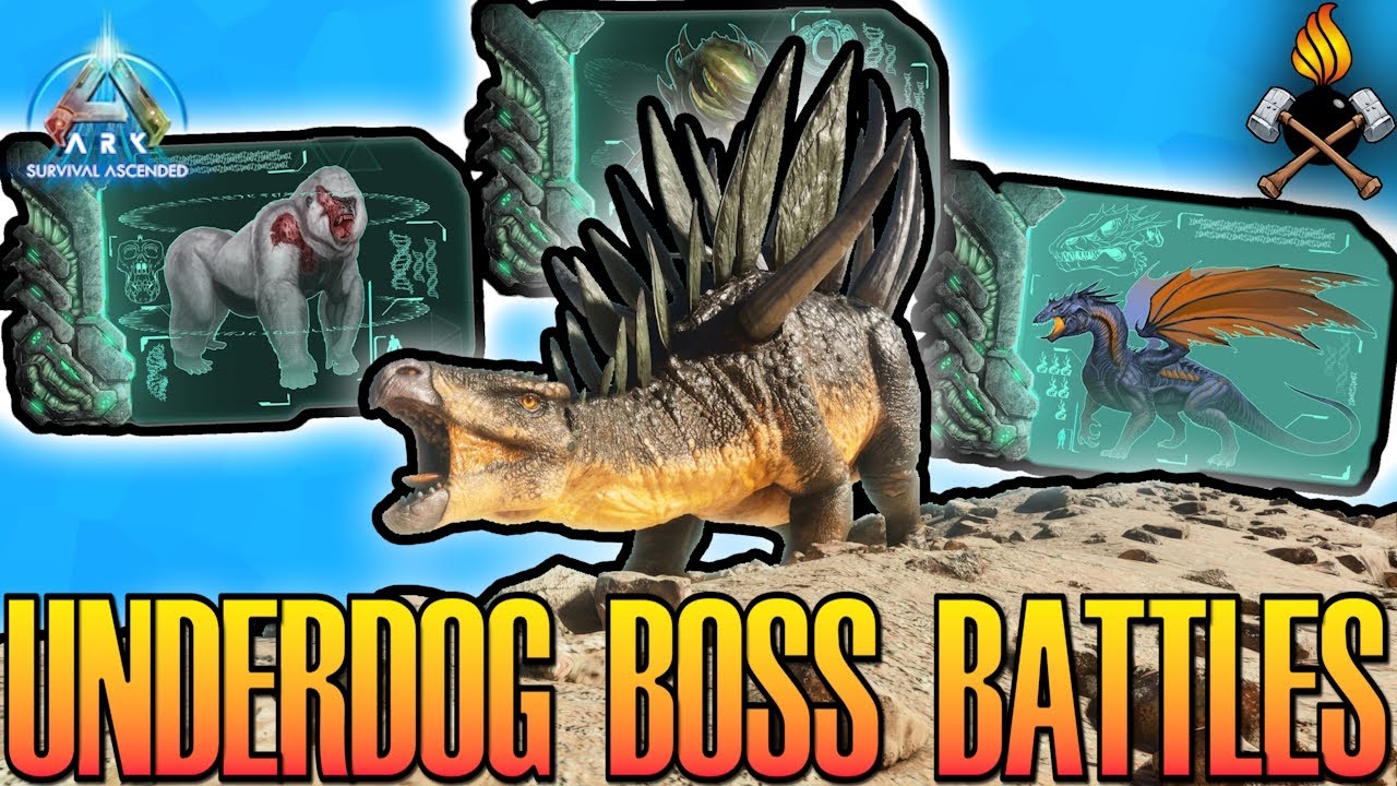 Kentrosaurus vs. The Island Bosses! [Underdog Boss Battles!]