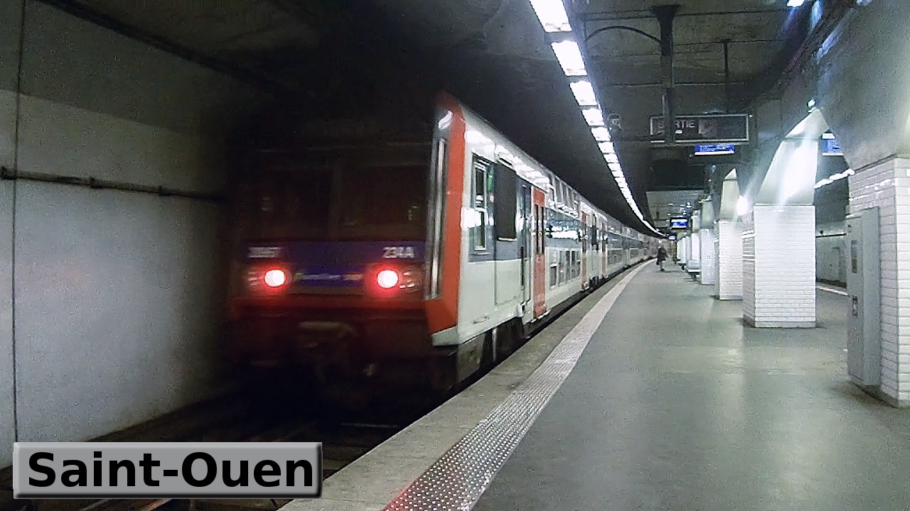 RER C | Париж : Сент-Уэн ( SNCF Z20500 - Z20900 - Z8800 )