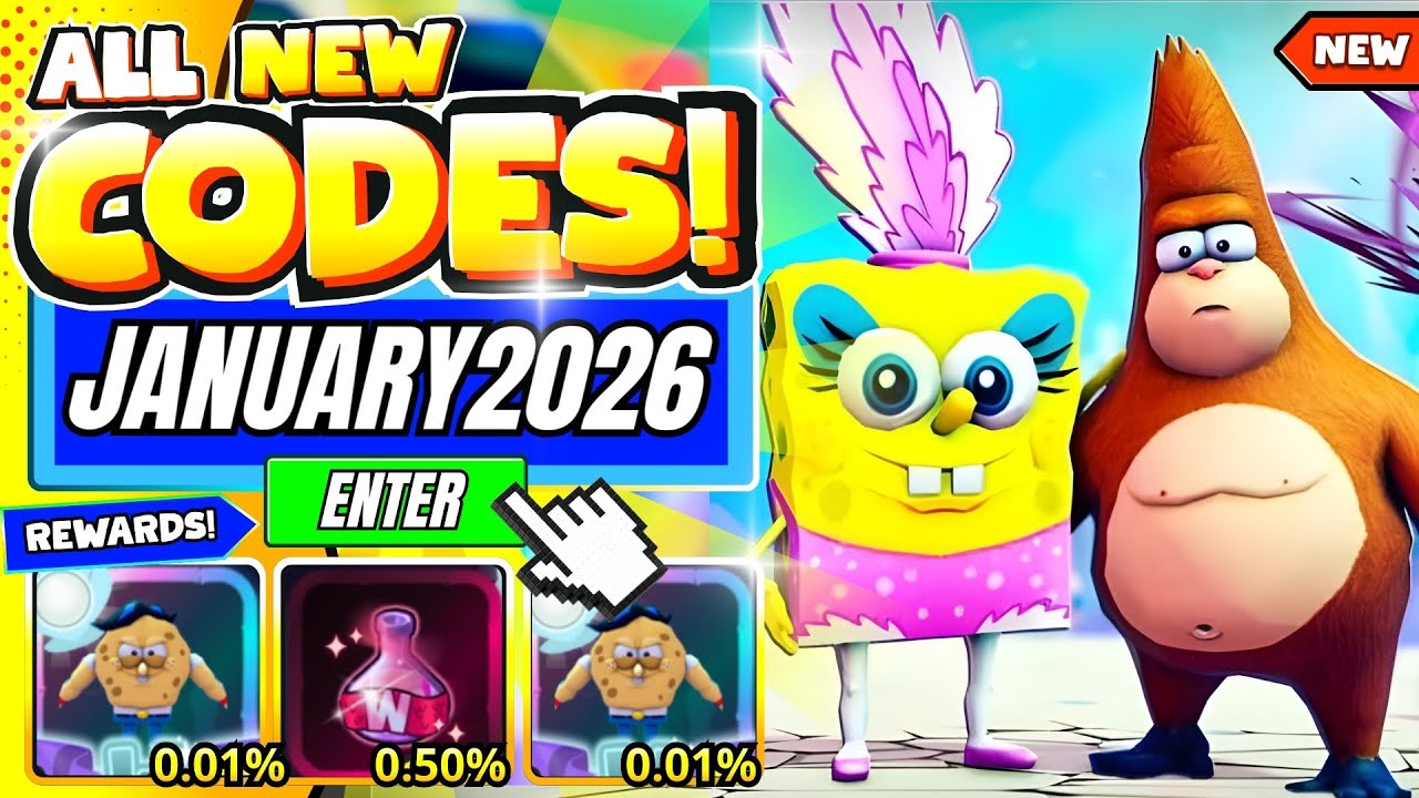 ⚠️ALL NEW CODES!💥 SPONGEBOB TOWER DEFENSE ROBLOX - January 2026 Update