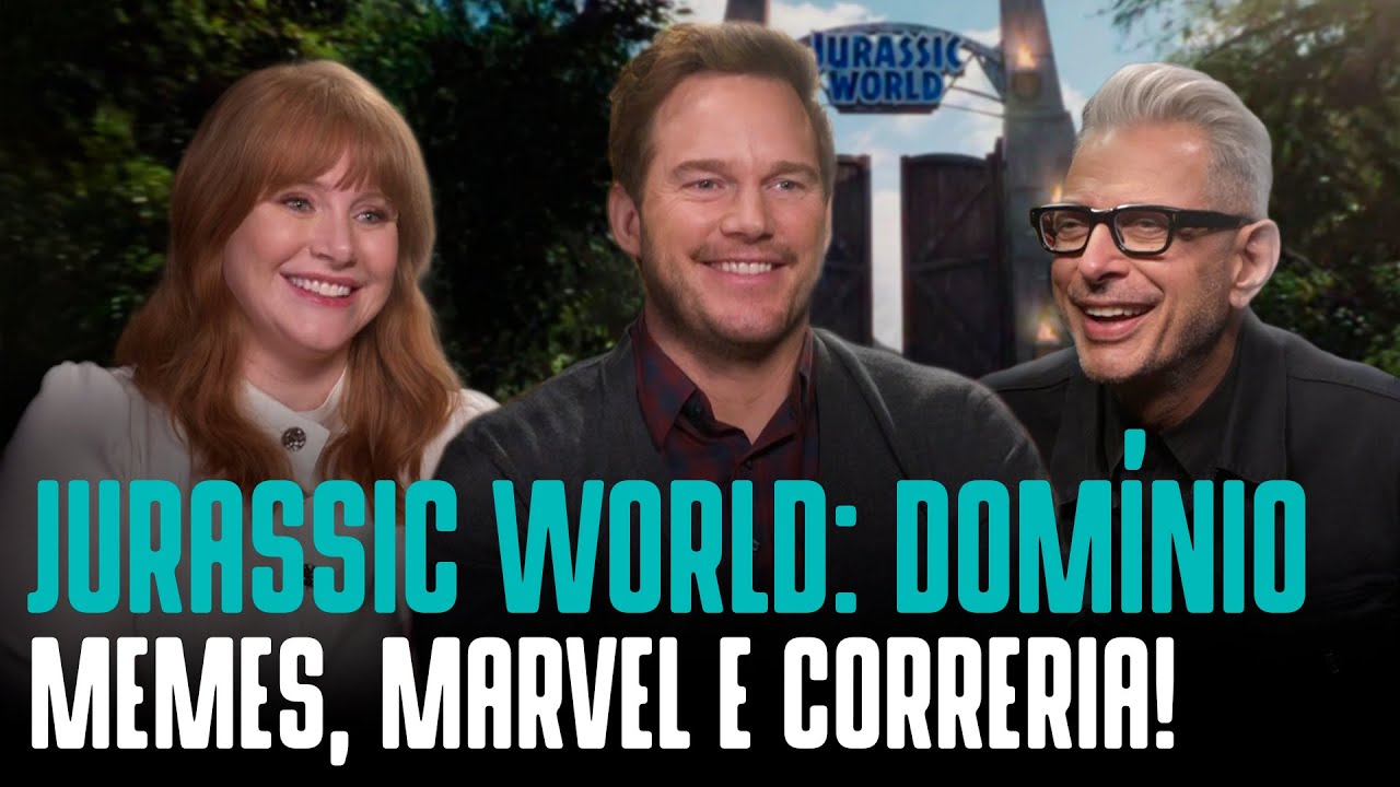JURASSIC WORLD: DOMÍNIO | Elenco e diretor falam sobre o final da franquia!