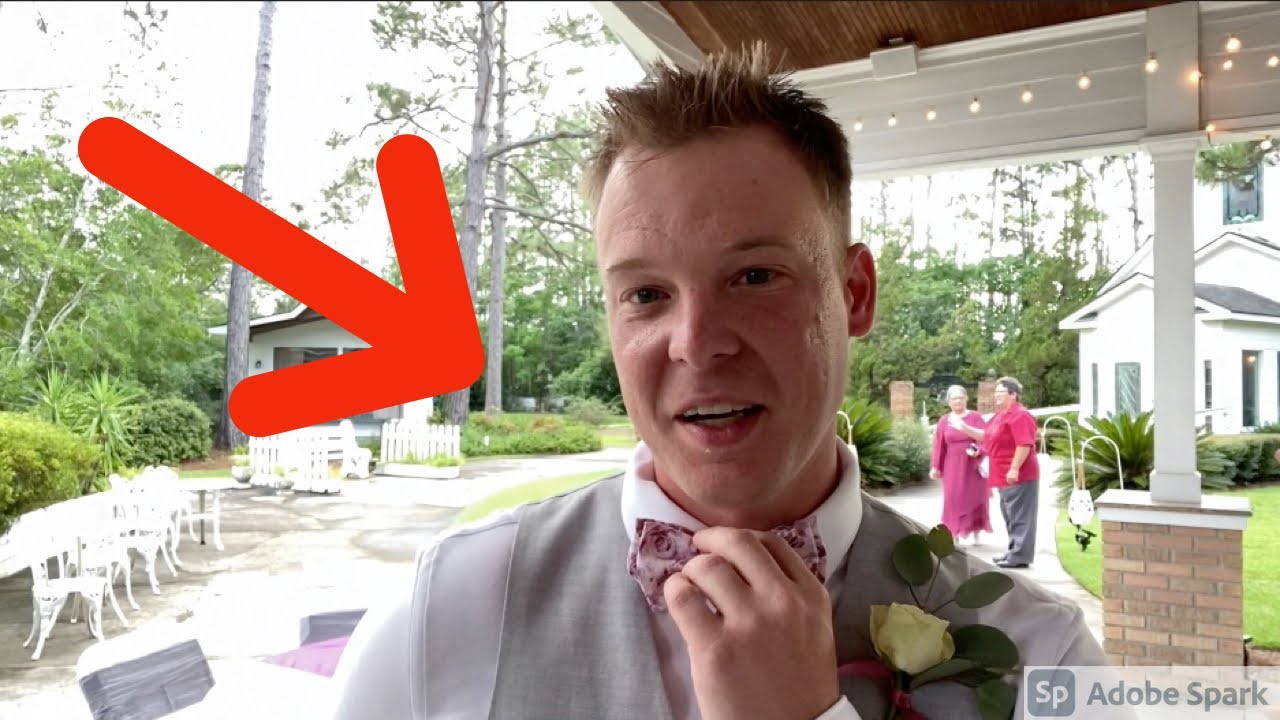 WAIT TILL THE BRIDE SEES WHAT HE SAID! (BEACH WEDDING)