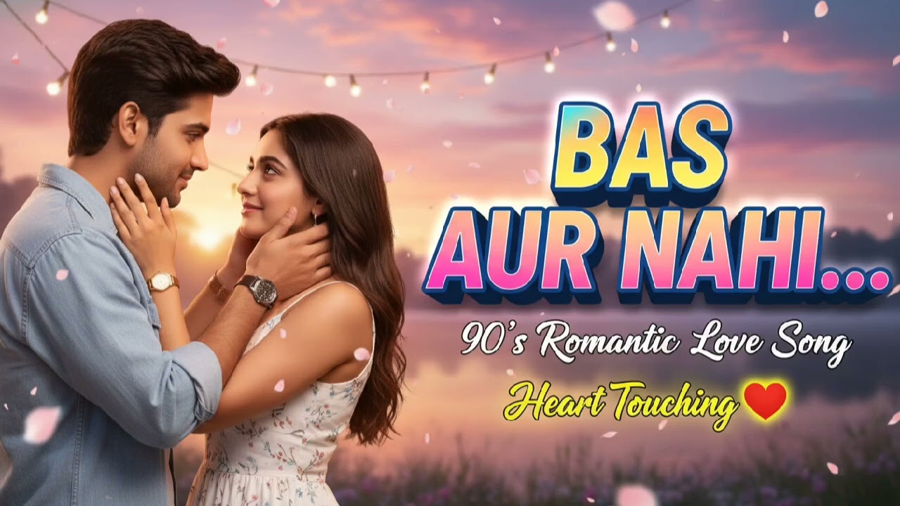 बस और नहीं ❤️ | 90’s Romantic Love Song | Heart Touching Hindi Song 2026