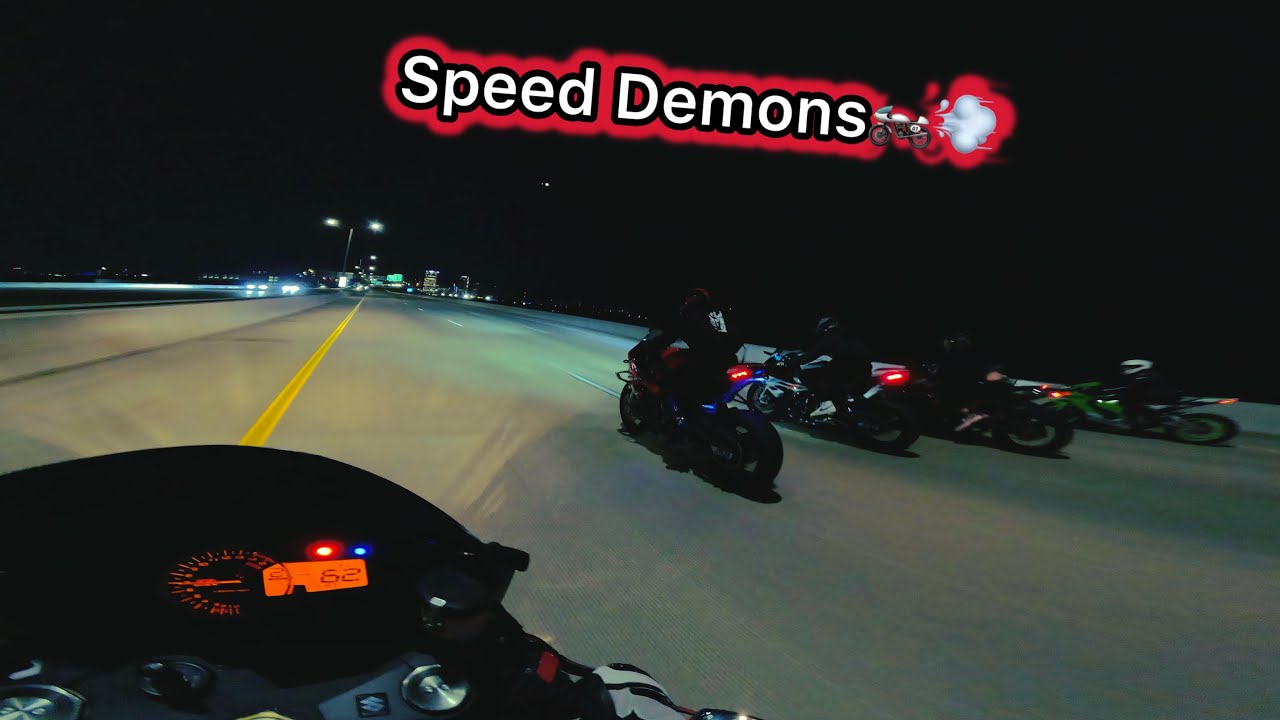 Liter Bike Night (GSXR 1k POV) | Pure Sound