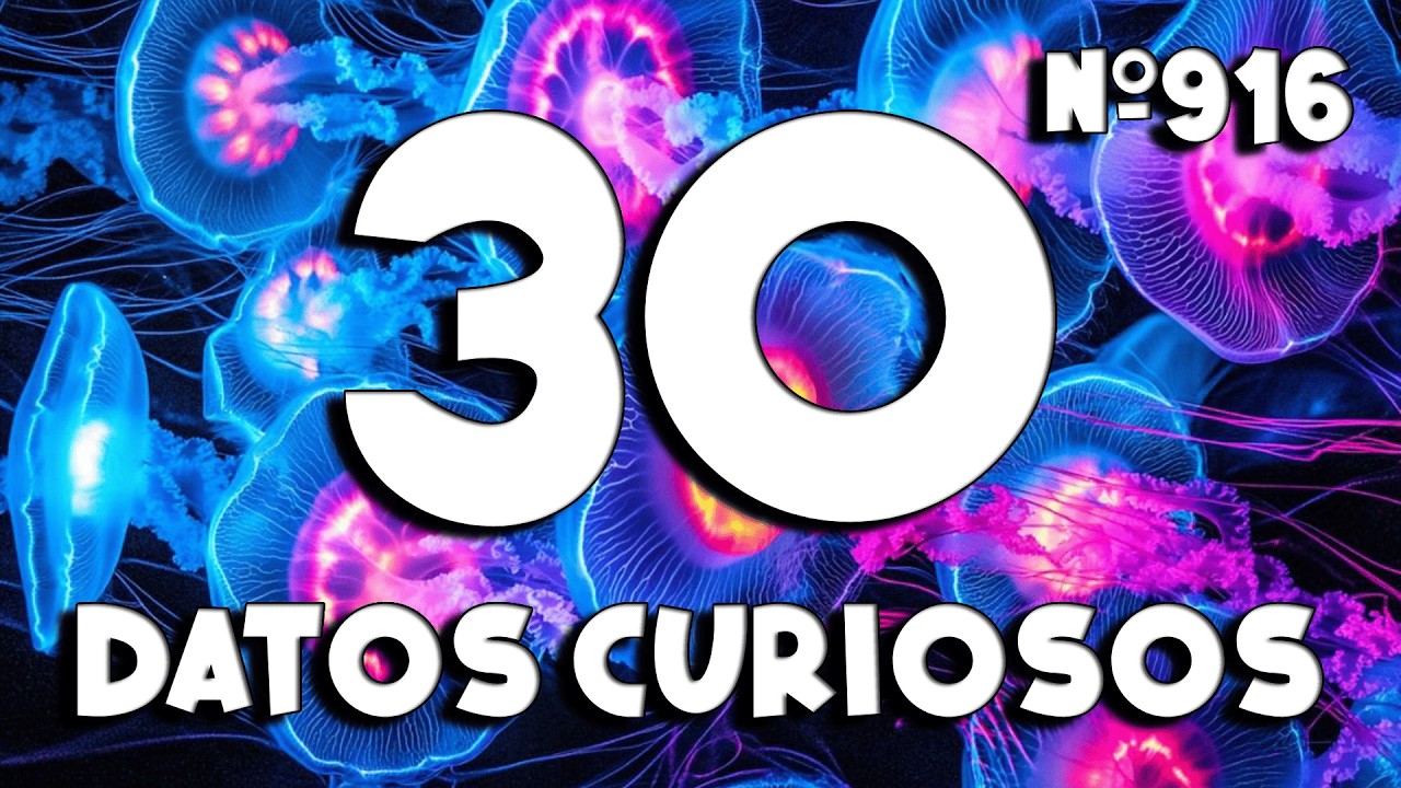 30 DATOS CURIOSOS y COSAS QUE NO SABÍAS ⏰😲 916 #curiomaníatv