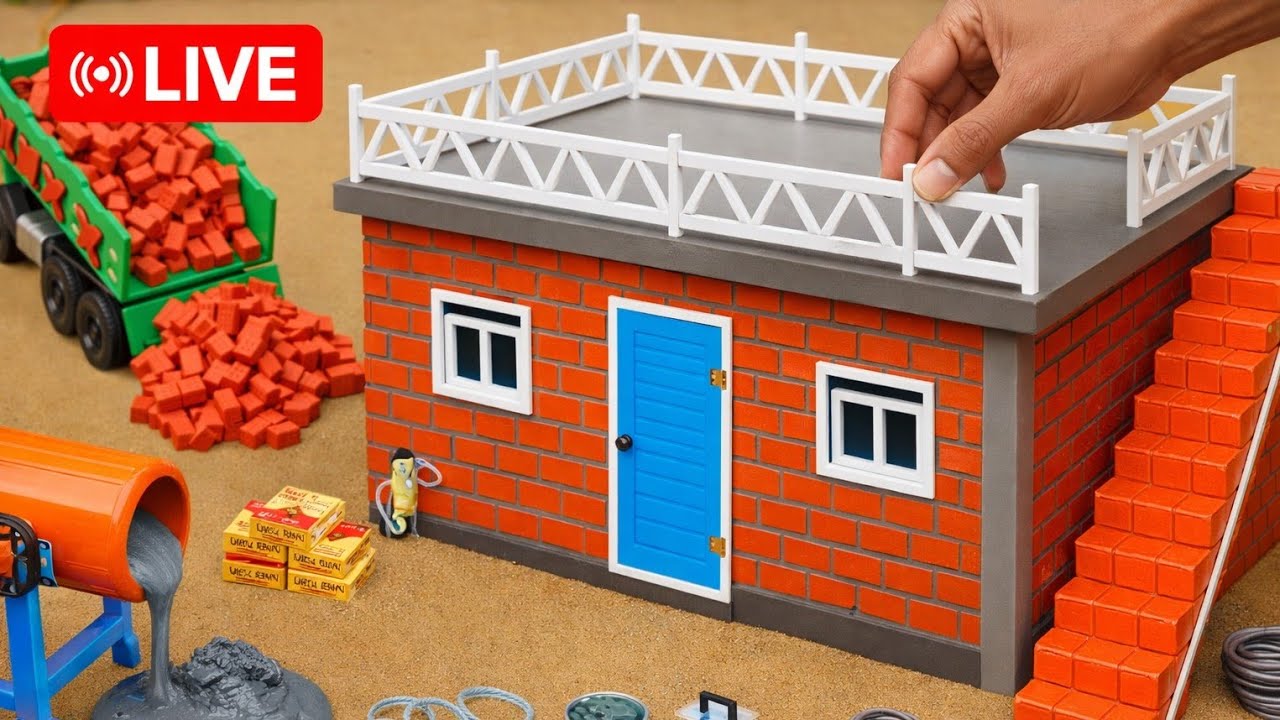 Real site daily construction work live stream