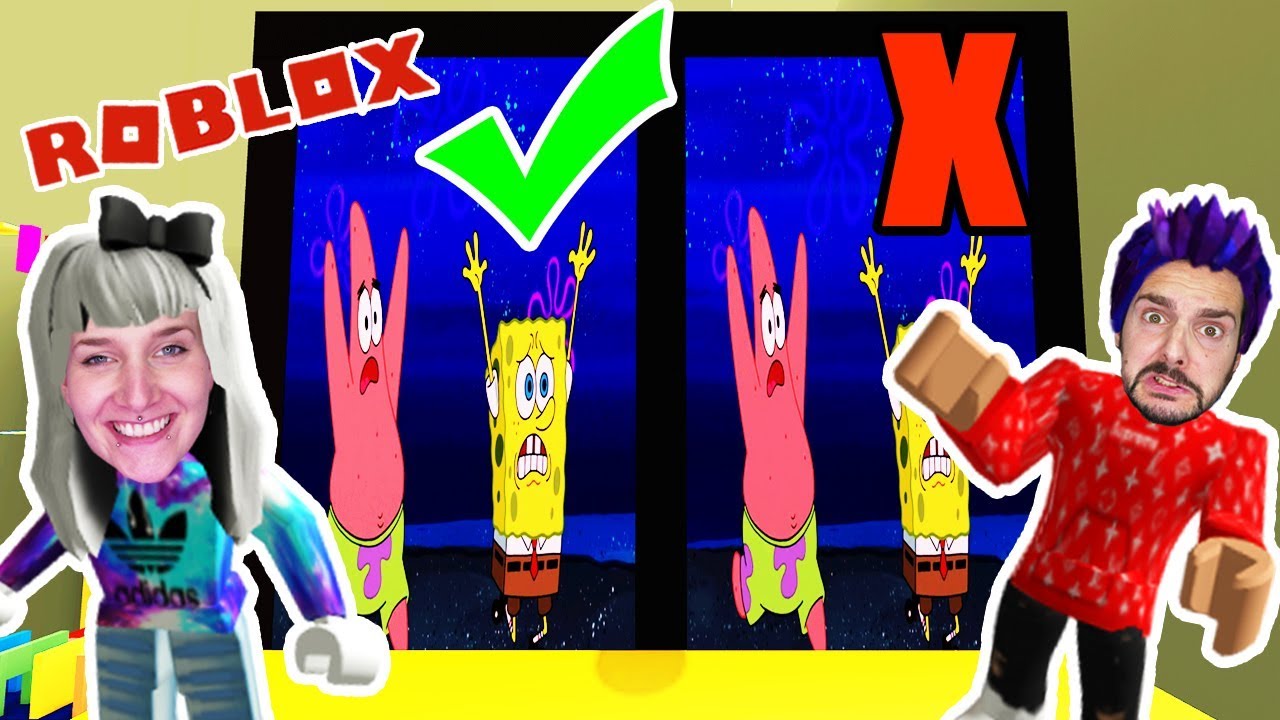 Roblox: WÄHLE NICHT DIE FALSCHE SPONGEBOB TÜR! KROSSE KRABBE ENTKOMMEN!
