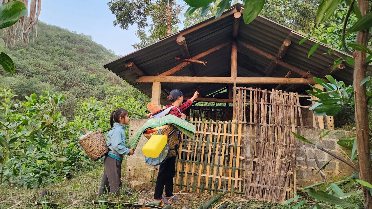 single mother cleans up abandoned house in the forest as shelter what will happen to her