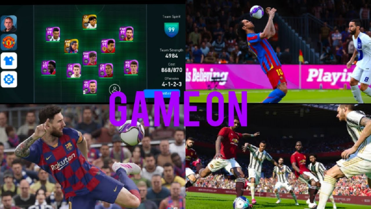 PES MOBILE 2021 GAME PLAY NAZID GAME ON