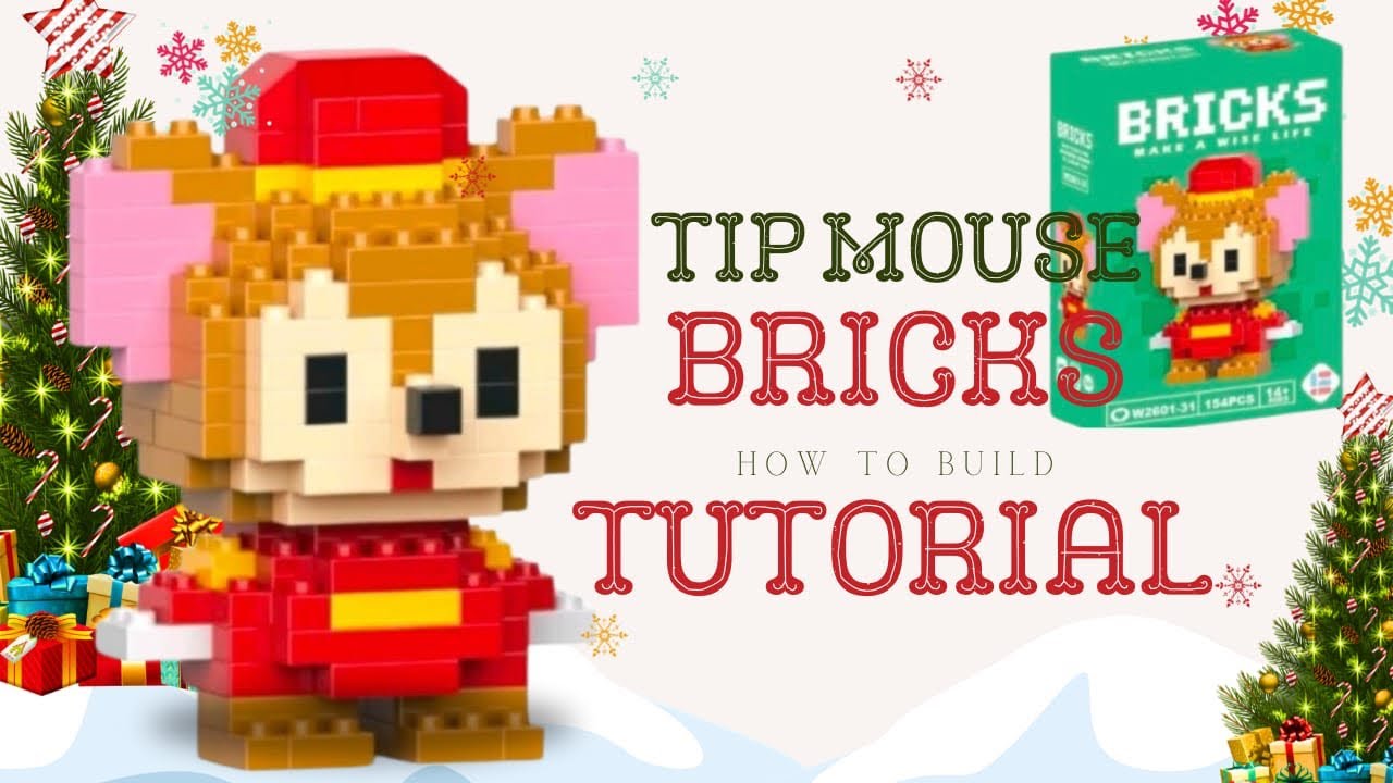I BUILD TIP MOUSE TIMOTHY BRICKS MINI LEGO TUTORIAL (Bahasa)