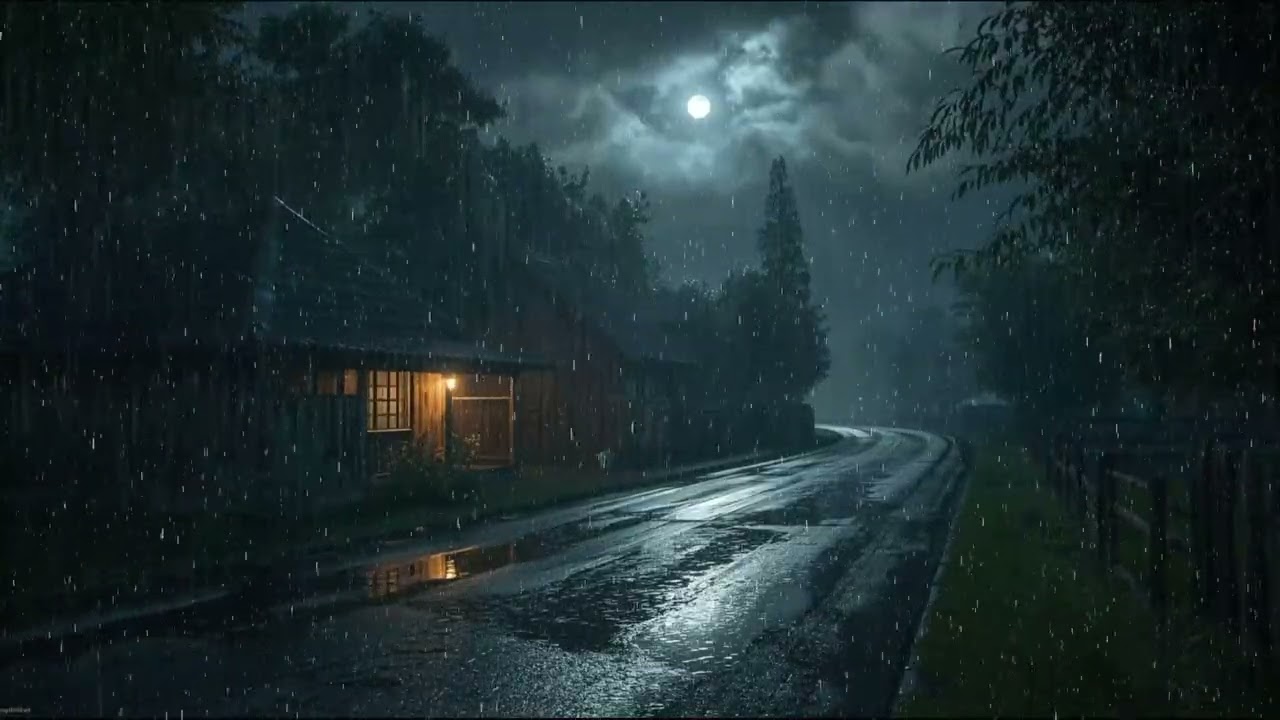 Deep Sleep Relaxation | Rain Sounds & Cozy Room Ambience