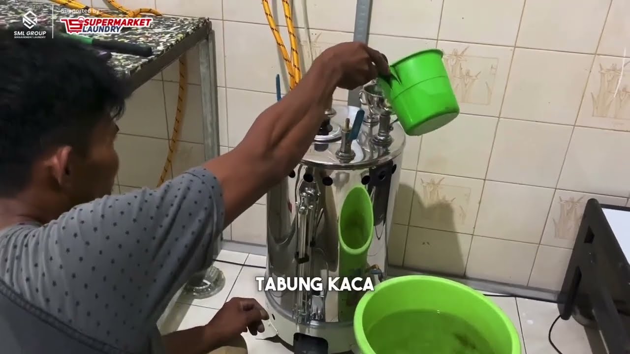 SIMPEL !! CARA INSTALASI SETRIKA UAP BOILER