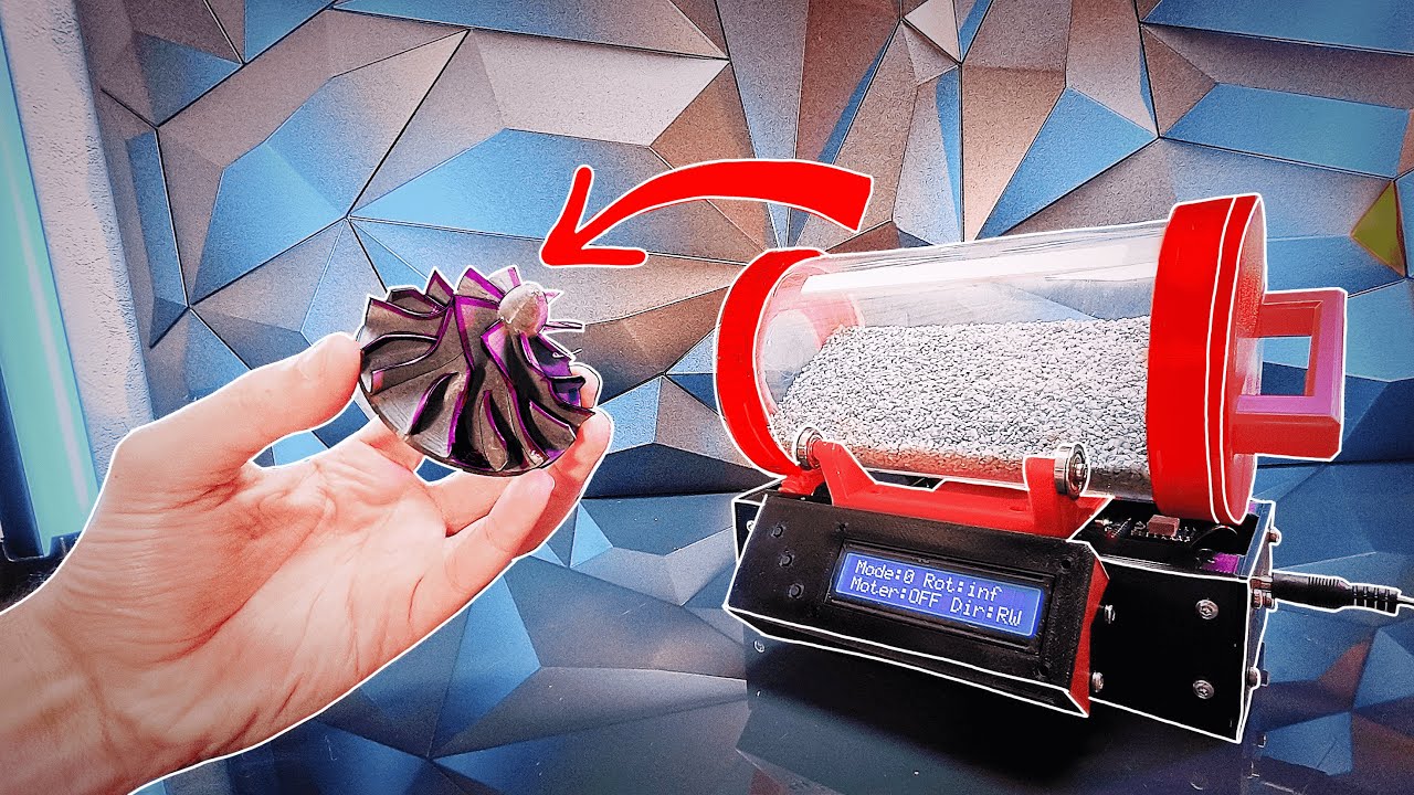 FABRIQUER UNE POLISSEUSE!!! imprimée en 3D