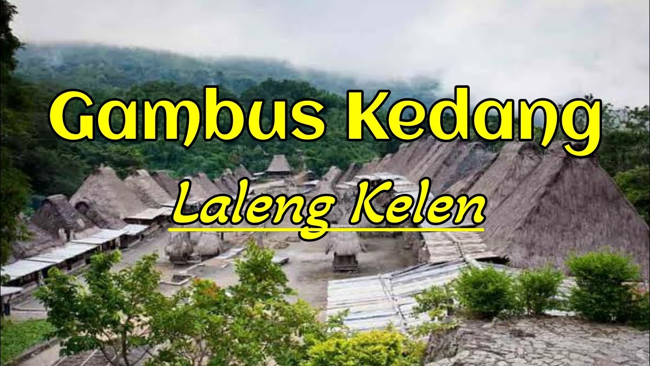 GAMBUS KEDANG LALENG KELEN !!! Lokasi Video Kampung Adat Bena Bajawa Kab. Ngada NTT