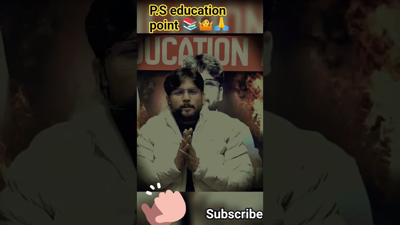 P.S education point ✍️📚🤷 