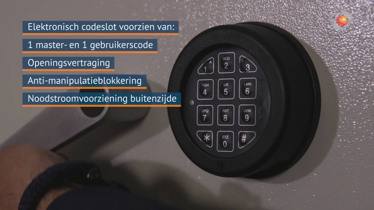 VIDEO! De Raat DRS Combi-Fire. Inbraak- én brandwerende kluis