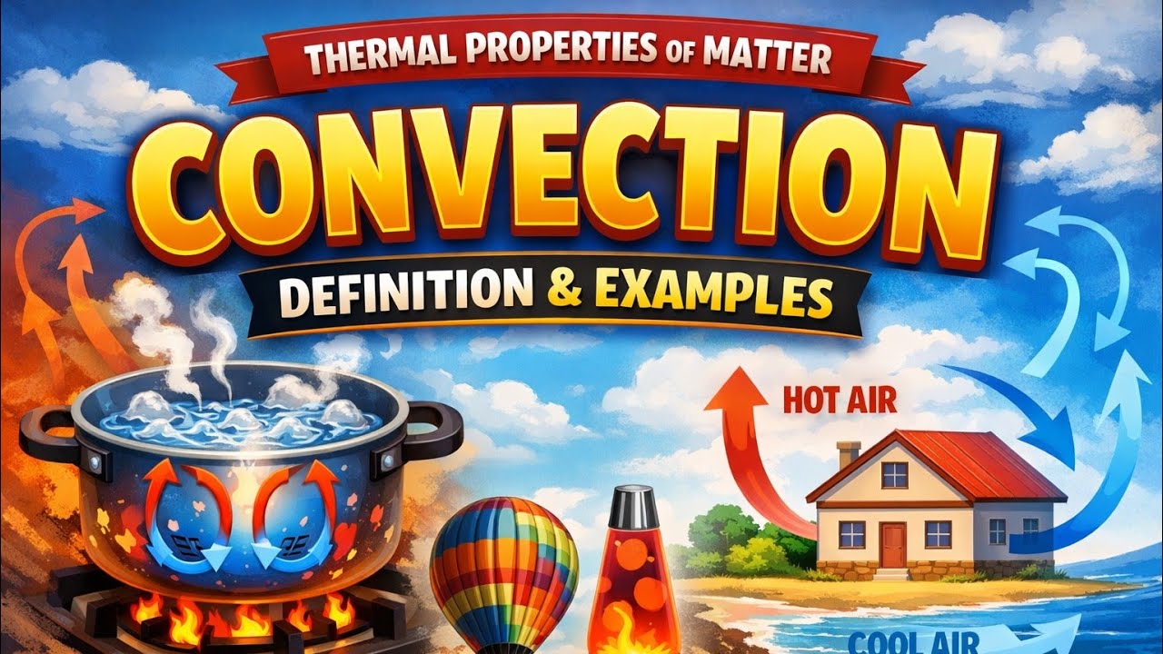 Thermal properties lecture 4 part 2 || convection