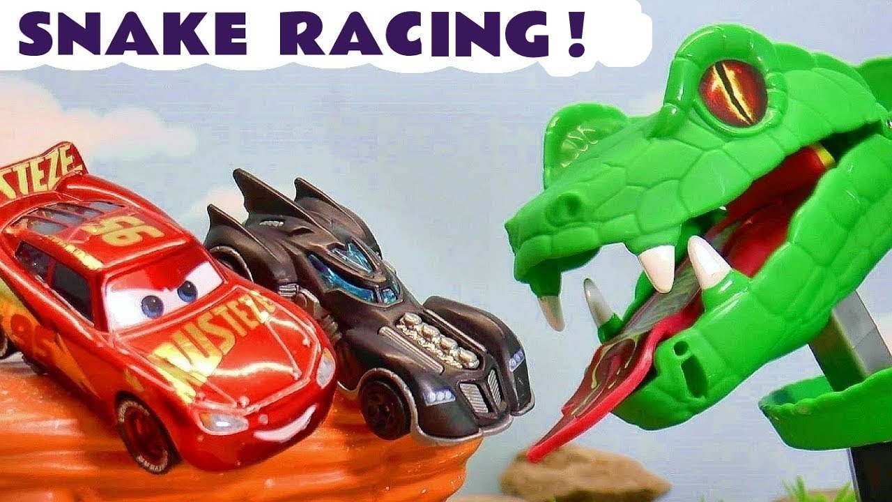 McQueen Toy Cars SNAKE Competitions Cars Stories