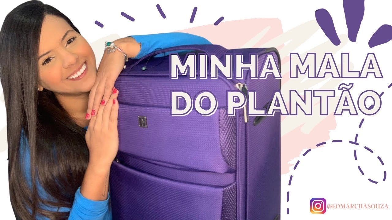 ARRUMANDO A MALA DO PLANTÃO COMIGO | Unboxing Da Minha Mala Nova + Tudo Que Levo Para Os Plantões