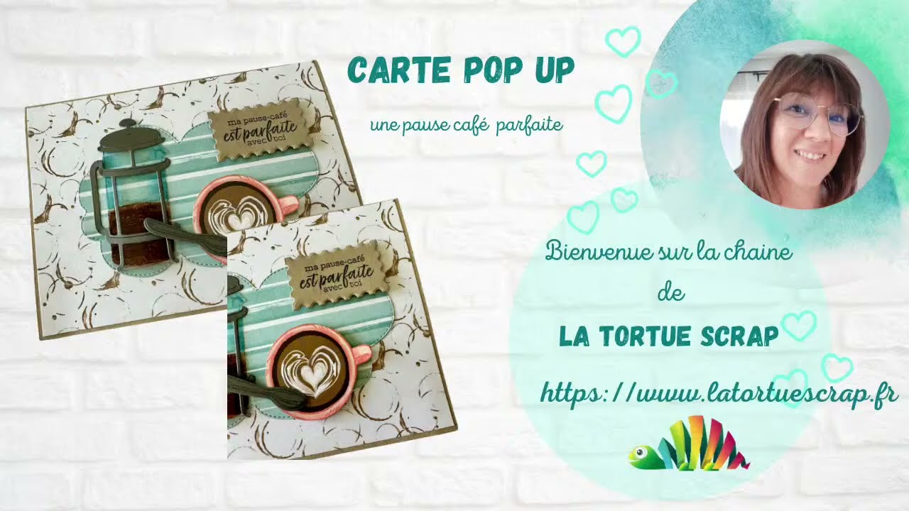 Live créatif #216 pause café carte pop up