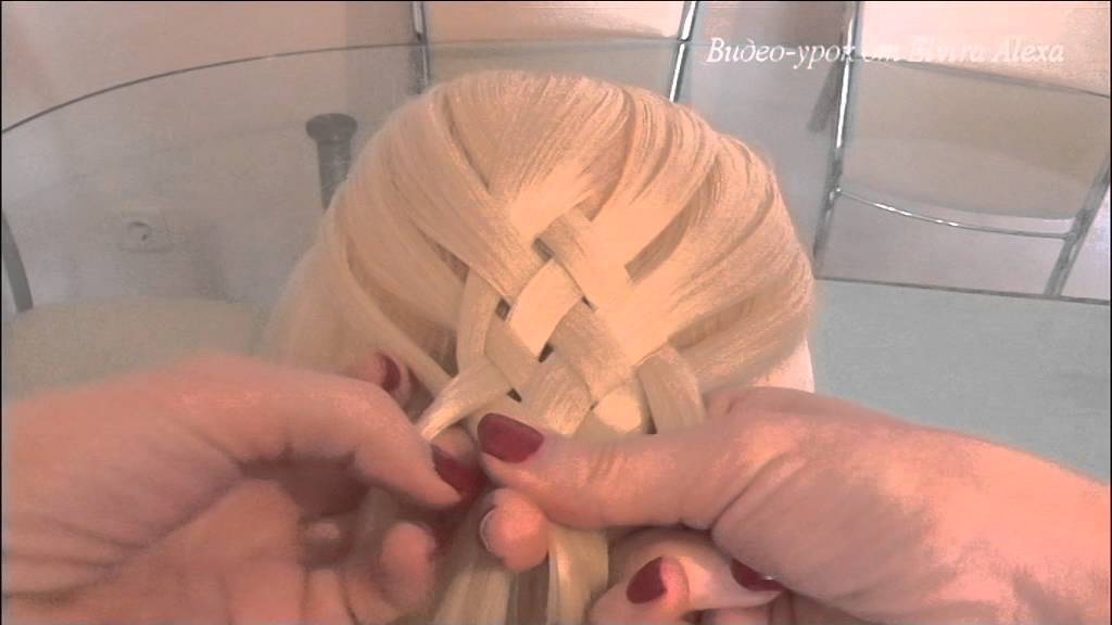 Многопрядная коса Семь прядей. Простой способ. Видео-урок.