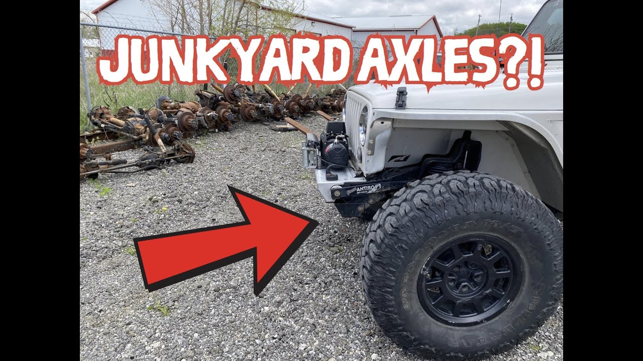 Сравниваем мосты Jeep TJ LJ, купленные на разборке! Dana 44 против 50 против 60. В поисках 40-ка!