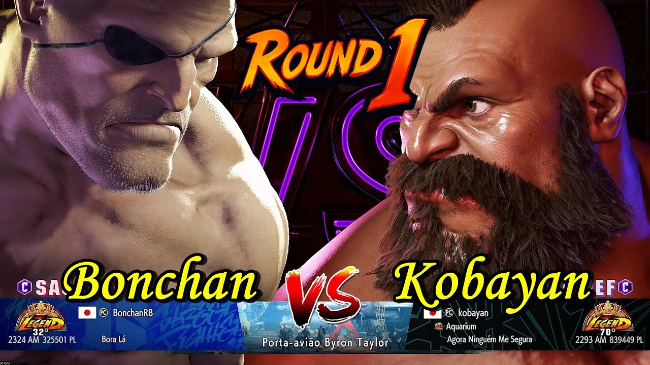 Bonchan (Sagat) VS (Zangief) Kobayan - Street Fighter 6 - High Level Gameplay