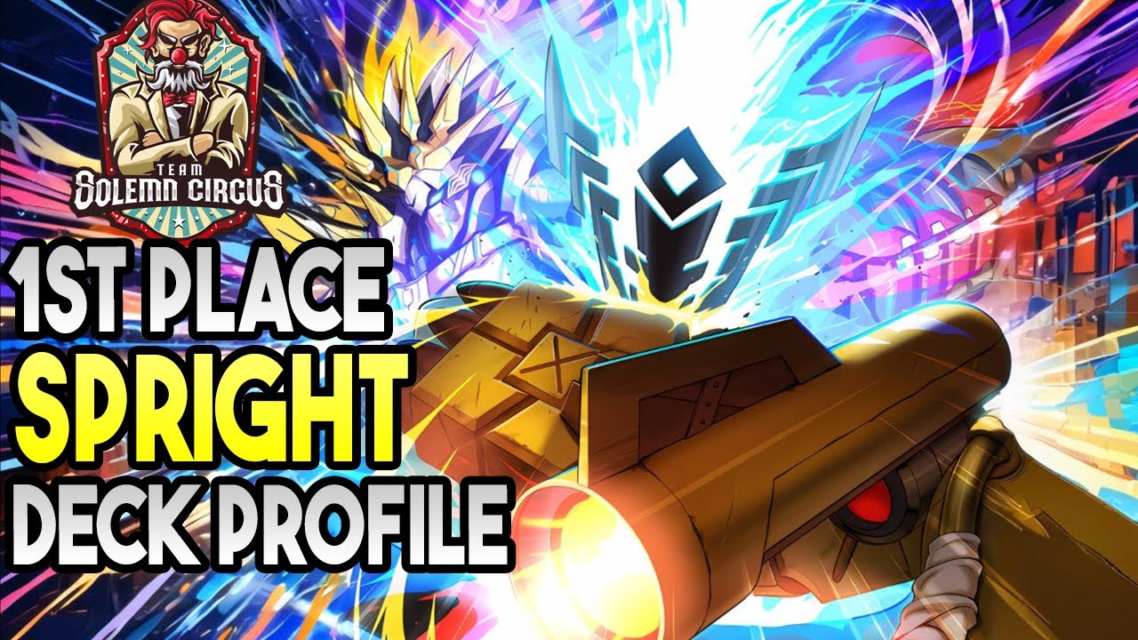 Yu-Gi-Oh! 1st Place Spright Deck Profile September 2024